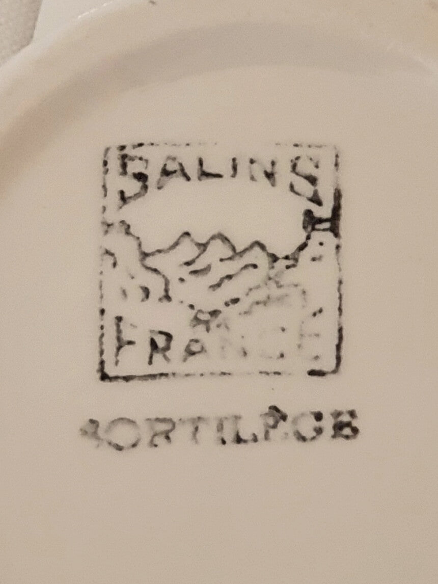 picture of logo ' sortilège' series from salin-les-bains, french vintage ceramic company
