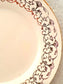 picture of art nouveau style golden rim vintage dessert plate from Digion-Sarreguemines