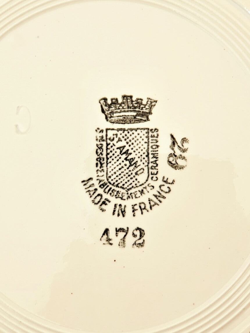 logo of saint amand ceramiques made in france 472