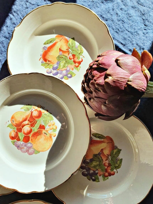 Piattino Dessert Dolce Shabby Chic Porcellana Colore Bianco / Rosa Cip –  Dressing Home